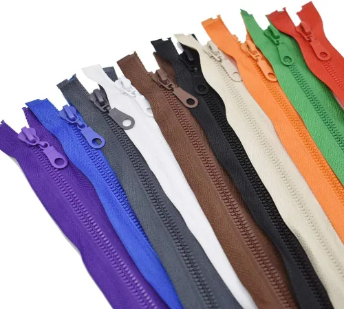 10 cremalleras separadoras #5 de 28 pulgadas para coser abrigos, chaquetas, cremalleras de cinta a granel, 10 colores mezclados (28 pulgadas/27.6 in)