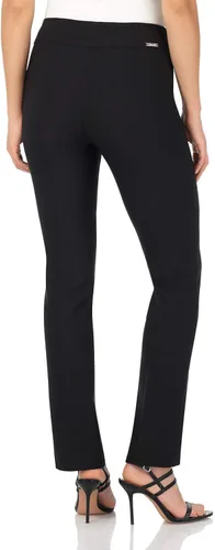Miniatura 3 de Rekucci - Pantalón de pierna recta para mujer, diseño con control de abdomen