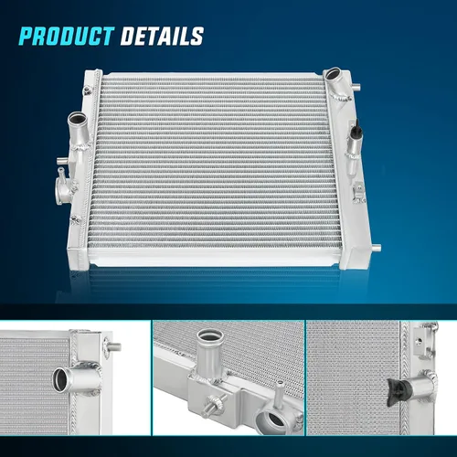 Miniatura 3 de Nilight Radiador para Honda Civic 1992 1993 1994 1995 1996 1997 1998 1999 2000, Reemplaza CU1290, Reemplazo de aluminio de alto rendimiento OEM