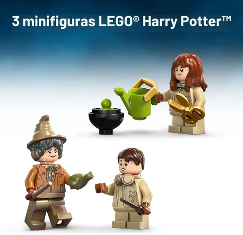Miniatura 5 de LEGO Harry Potter Hogwarts Castle: Herbology Class Juguete para Niños - Juguete de construcción y aprendizaje para juego de simulación - Harry