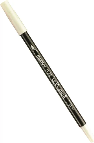 Miniatura 93 de Uchida 1122-C-3 Marvy Extra Fine Tip Le Plume II Rotulador de doble punta, azul