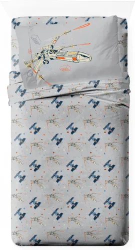 Miniatura 17 de Jay Franco Juego de sábanas infantiles de dibujos animados con sábanas bajeras, planas y funda de almohada, ropa de cama ultrasuave con funda