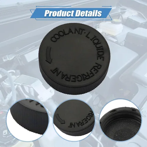 Miniatura 4 de NLQR Tapa de Depósito de Agua de Refrigerante del Radiador del Motor Negro, Compatible con Nissan Murano Rogue Versa Quest, Compatible con Infiniti