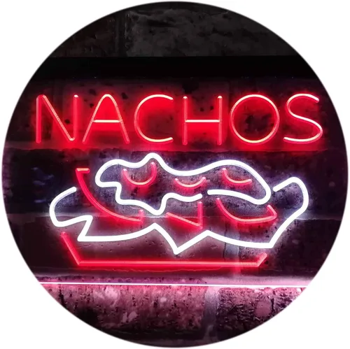 Miniatura 15 de ADVPRO Nachos Café - Letrero de neón LED de doble color, azul y rojo, 16 x 12 pulgadas, st6s43-i0314-Br