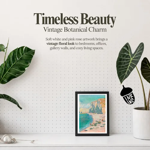Miniatura 5 de Ink Inc. Pintores maestros impresionistas de Monet Van Gogh Decoración de pared del museo Nenúfares girasoles océano