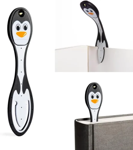 Miniatura 9 de Regalos para Lectores y Escritores Luz de Lectura con Marcador Búho - Luz para Leer en la Cama de 2 en 1 con Clip para Niños, Luces Lindas de Viaje