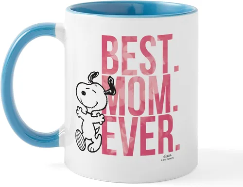 Miniatura 6 de CafePress Springtime Snoopy - Taza de café de cerámica, taza de té, 11 onzas