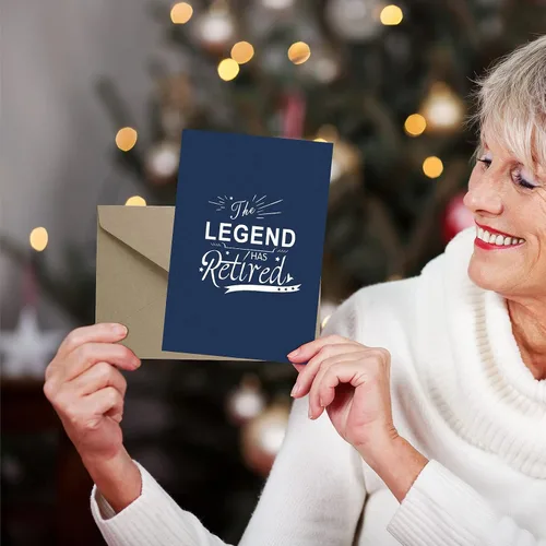 Miniatura 4 de Zonon 2 tarjetas divertidas de jubilación, tarjeta de felicitación de jubilación, regalo para hombres y mujeres