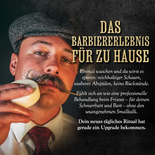 Miniatura 7 de THE VINTAGE GROOMING CO. Barba & Bigote Wash 4oz Shampoo Bar Night Fury Cuidado natural de la barba Lavado facial para hombres Barra de champú