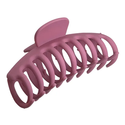 Miniatura 8 de OWIIZI Pinza para el cabello, 4.3 pulgadas, mate, grande, antideslizante, para cola de caballo, pinza de sujeción fuerte, pinzas de plátano