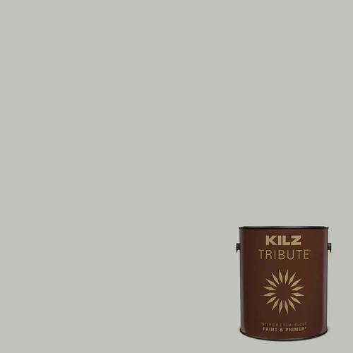 Miniatura 49 de KILZ TRIBUTE Pintura e imprimación, para interiores, semibrillante, Vintage Indigo, 1 galón Índigo Victoria