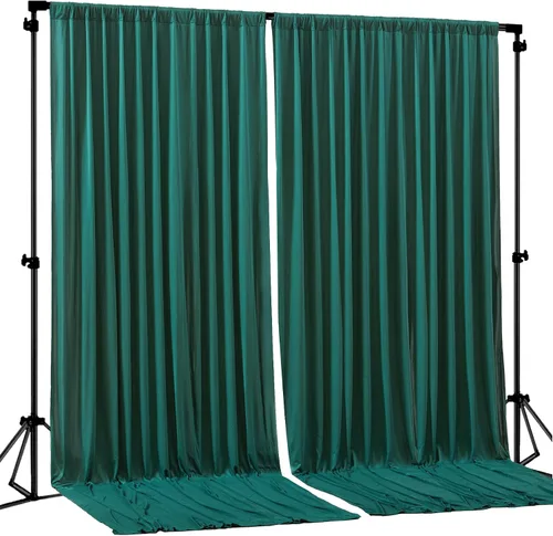 Miniatura 21 de Cortinas de Fondo Beige - Cortinas de Poliéster Sin Arrugas para Fotografía, Cortinas de Fondo para Fiestas, para Decoraciones de Baby Shower