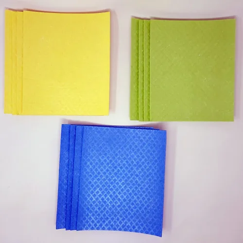 Miniatura 8 de Paños de cocina suecos reutilizables, paños de cocina ultra absorbentes para cocina, baño, lavar platos y más - Esponjas de celulosa - Paquete de 12