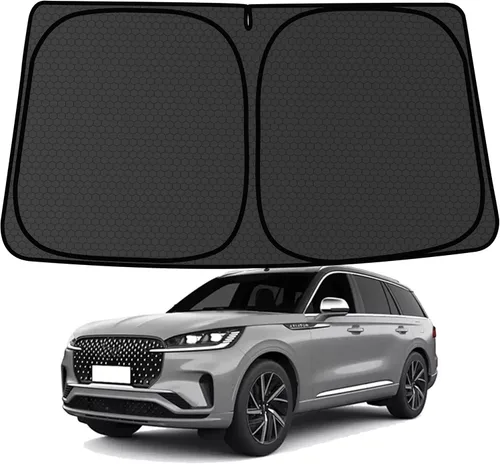 Miniatura 79 de Civic - Parasol para parabrisas Honda Civic 2022-2024 2025 (no para Honda 2022 Sport), visera frontal gruesa plegable 1:1, mantiene tu automóvil más