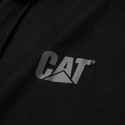 Miniatura 4 de Caterpillar Camisas largas con capucha para hombre con protección UPF 50, control de humedad y logotipo de gato en la manga