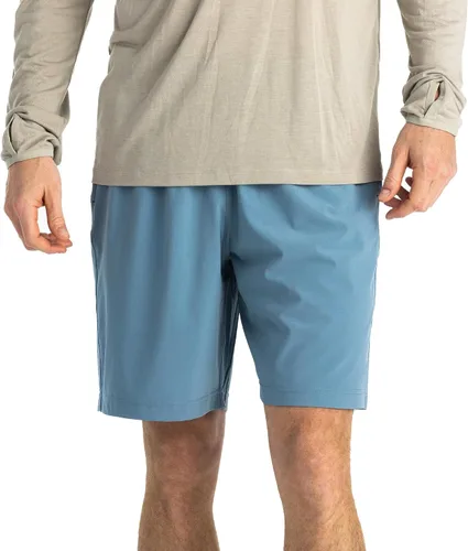 Miniatura 29 de Free Fly Pantalones cortos Breeze para hombre, entrepierna de 8 pulgadas, de secado rápido, ligeros, con protección solar UPF 50+