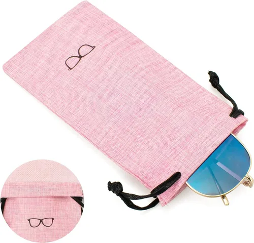 Miniatura 4 de Vemiss - Funda rígida para lentes de sol (lino)