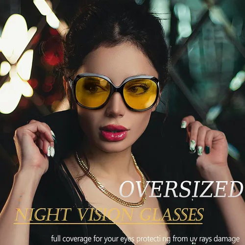 Miniatura 111 de Joopin Lentes de sol de gran tamaño para mujer, polarizados, grandes, para conducción, protección UV, grandes sombras