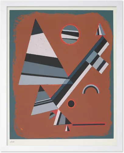 Miniatura 16 de Poster Master Póster vintage Wassily Kadinsky – Impresión retro delicada de tensión – Arte de formas geométricas – Arte abstracto – Arte moderno