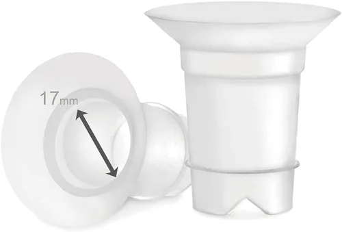 Maymom Insertos de brida de 0.669 in para Medela, Spectra 0.945 in Shields/Flanges, Momcozy/Willow Wearable Cup. Compatible con Medela Freestyle,