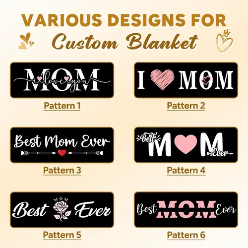 Miniatura 2 de Manta personalizada con fotos para mamá de hija, hijo, niños, marido, manta personalizada con foto, regalos para la mejor mamá del mundo, mantas