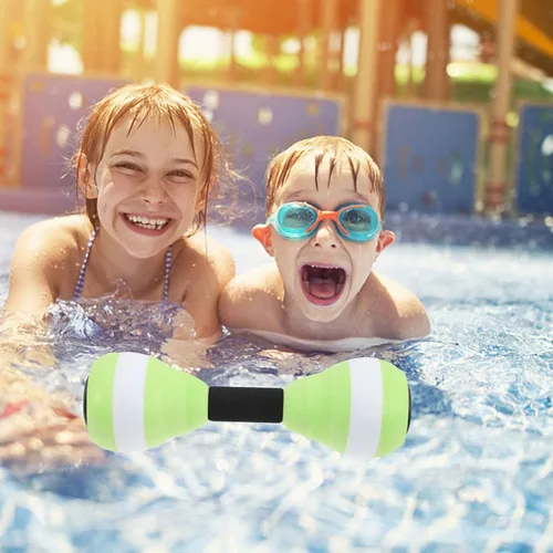 Miniatura 2 de 2 mancuernas de agua para ejercicio acuático, ejercicio aeróbico para piscina, aeróbicos, resistencia y entrenamiento de natación