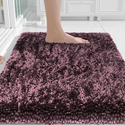 Miniatura 58 de Yimobra - Alfombra grande para baño antideslizante de 36x24 pulgadas, extra gruesa y suave, absorbente de felpilla, alfombras de baño lavables a