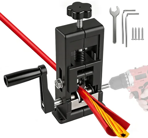 Máquina pelacables manual, pelacables para taladro, máquina pelacables automática de 0.06 a 1 pulgada, máquina peladora de manivela manual con