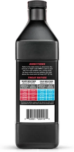 Miniatura 3 de Opti-Lube XPD aditivo para combustible fórmula diésel: un cuarto de galón rinde hasta 128 galones