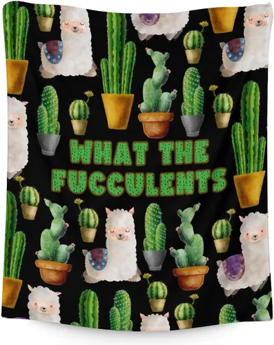 Miniatura 13 de Manta de cactus – Suave, mullida y cálida – Manta pequeña de 30 x 40 pulgadas para regazo y cuna, manta estética azul oscuro, regalo