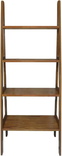 Miniatura 9 de Estantería con forma de escalera y 5 estantes Casual Home, Madera, Espresso