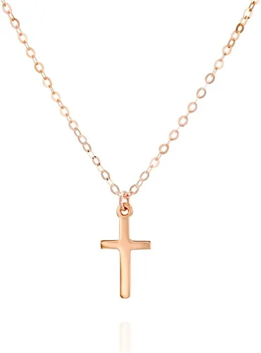 Miniatura 19 de Collar de cruz de oro para mujer, collares con colgante de cruz minimalista, longitud de 16 a 18 pulgadas, joyería cristiana hecha a mano, regalo