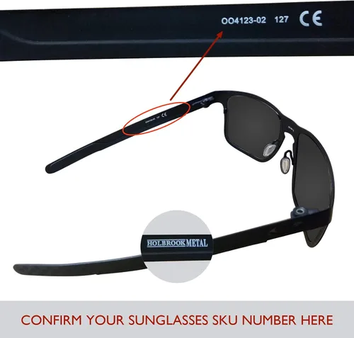 Miniatura 5 de Lentes de repuesto polarizadas compatibles con gafas de sol Oakley Gascan Azul 0