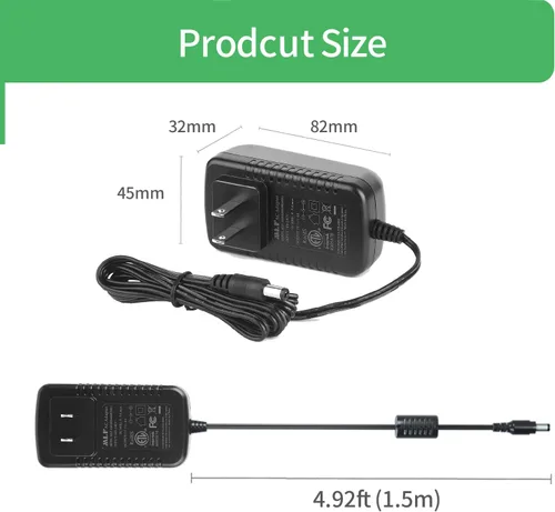 Miniatura 3 de Adaptador de fuente de alimentación de CA a CC 5V 4A, enchufe 0.217 in x 0.083 in, UL listado