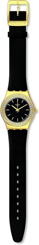 Miniatura 2 de Goldy Show Negro Reloj estándar