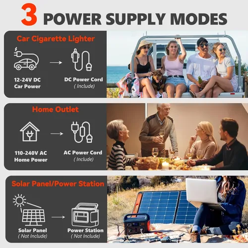 Miniatura 8 de EKOJUCE Refrigerador portátil de 12 V, compresor eléctrico de 17 cuartos de galón, refrigerador de 12 V -4 ℉ a 68 ℉, congelador portátil