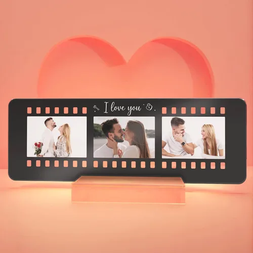 Miniatura 19 de EGD Placa de acrílico personalizada de Spotify para novio y novia, elige tu foto favorita y canción para regalos únicos para mamá papá, regalos