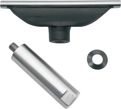 Miniatura 9 de Reposaherramientas de 6 pulgadas con 1 pulgada de diámetro, longitud total de 4 pulgadas, soporte de herramientas recto Woodlathe de barra redonda