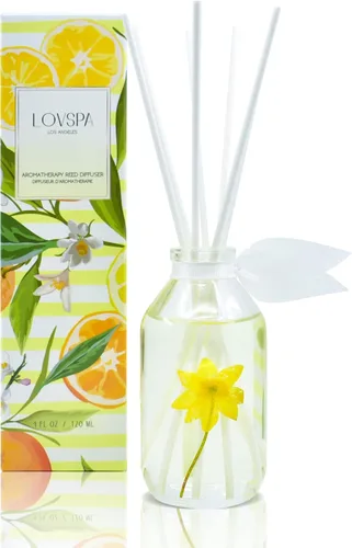 Miniatura 43 de Set de difusor de cañas, difusor de aceite perfumado con aroma a ámbar romántico y varillas, accesorios de fragancia para el hogar para decorar