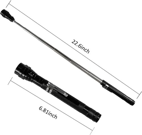 Miniatura 4 de KUCHEY Linterna magnética para el Día del Padre, regalos para hombres, rellenos de calcetines para hombres y adultos, herramienta de recogida, imán