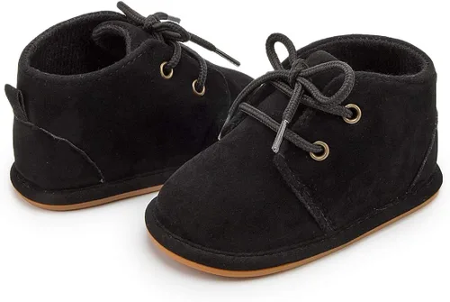 HsdsBebe Zapatos Oxford de piel sintética suave con suela de goma antideslizante para niños y niñas, zapatos para caminar