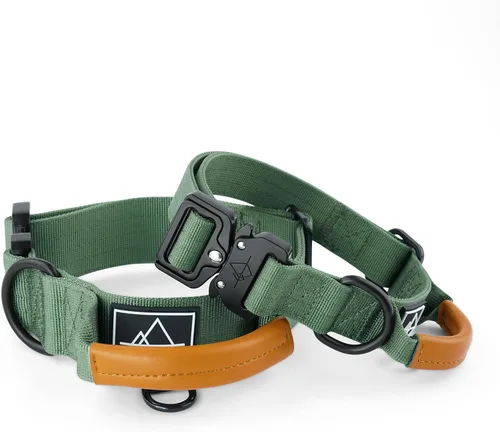 Miniatura 2 de Made to ROAM - Collar explorador de control para perro, ajustable, resistente, de nailon, con hebilla de metal de liberación rápida y mango