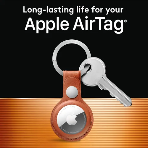 Miniatura 5 de Duracell Batería de litio 2032, paquete de 1 unidad (paquete de 1) características de seguridad para niños, compatible con Apple AirTag, llavero