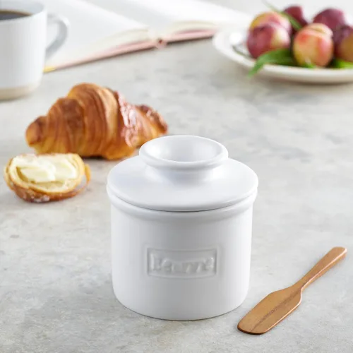 Miniatura 4 de Mantequera Butter Bell - The Original Butter Bell crock por L Tremain, un plato de mantequilla de cerámica francesa para encimera para mantequilla