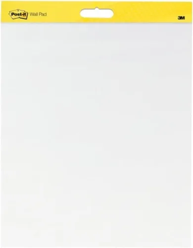 Miniatura 5 de Post-it – Esterilla de pared con tiras de comando, 20 x 23 pulgadas, color blanco, 20 hojas/esterillas, Blanco