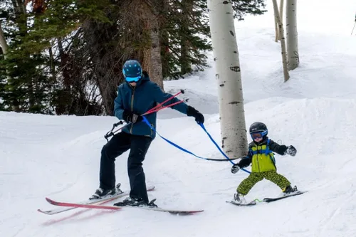 Miniatura 7 de skiguard Ski Harness Trainer for Kids: Teach Your Child The Speed Control of Skiing and Snowboarding-Shock Absorbing Leashes