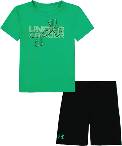 Miniatura 207 de Under Armour baby-girls Ua Terrazzo Leopard Heart SetShort Set