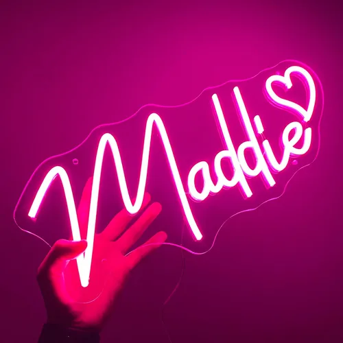 Miniatura 3 de Letreros de neón LED, hechos a mano, para boda, fiesta de cumpleaños, hogar, habitación, tienda, logotipo, bar, novia, regalos, nombre, luces