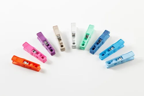 Miniatura 3 de Plasti-Flex Alfileres de ropa – Alfileres de ropa de plástico resistente – Pinzas para colgar ropa, secar, recortar – Clips de lavandería para secar