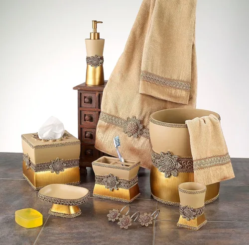 Miniatura 2 de Avanti Linens - Toalla de baño, toalla de algodón suave y absorbente (colección de medallón trenzado)